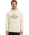 The Quiksilver Mens Classic Hoodie in Bone White
