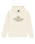 The Quiksilver Mens Classic Hoodie in Bone White