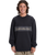 The Quiksilver Mens CB Sweatshirt in Black