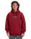 The Quiksilver Mens Double Up Hoodie in Biking Red