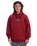 The Quiksilver Mens Double Up Hoodie in Biking Red