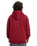The Quiksilver Mens Double Up Hoodie in Biking Red