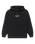 Stretch Tribal Hoodie in Black
