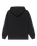 Stretch Tribal Hoodie in Black