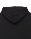 Stretch Tribal Hoodie in Black