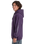 The Quiksilver Mens Stretch Tribal Hoodie in Purple Velvet