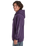 The Quiksilver Mens Stretch Tribal Hoodie in Purple Velvet