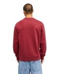 The Quiksilver Mens Salt Water Sweatshirt in Oxblood Red