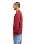 The Quiksilver Mens Salt Water Sweatshirt in Oxblood Red