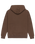 The Quiksilver Mens Salt Water Hoodie in Chocolate Brown