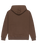 The Quiksilver Mens Salt Water Hoodie in Chocolate Brown