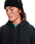 The Quiksilver Mens Salt Water Zip Hoodie in Black
