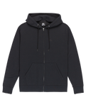 The Quiksilver Mens Salt Water Zip Hoodie in Black