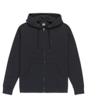 The Quiksilver Mens Salt Water Zip Hoodie in Black