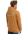 The Quiksilver Mens Light Waves Hoodie in Almond