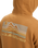 The Quiksilver Mens Light Waves Hoodie in Almond