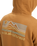The Quiksilver Mens Light Waves Hoodie in Almond