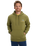 The Quiksilver Mens Light Waves Hoodie in Loden Green