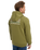 The Quiksilver Mens Light Waves Hoodie in Loden Green