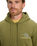 The Quiksilver Mens Light Waves Hoodie in Loden Green