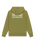 The Quiksilver Mens Light Waves Hoodie in Loden Green