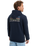 The Quiksilver Mens Light Waves Hoodie in Dark Navy