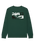 The Quiksilver Mens Graphic Sweatshirt in Trekking Green