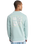 The Quiksilver Mens Salt Water Graphic Sweatshirt in Blue Haze