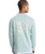 The Quiksilver Mens Salt Water Graphic Sweatshirt in Blue Haze