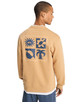 Salt Water Graphic Sweatshirt in Khaki