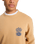 Salt Water Graphic Sweatshirt in Khaki