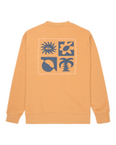 Salt Water Graphic Sweatshirt in Khaki