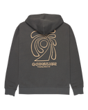 Salt Water Graphic Hoodie in Iron Gate