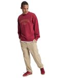 New Iconic Sweatshirt in Burnt Russet