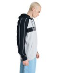 Operator Zip Hoodie in Light Grey Heather