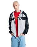 Operator Zip Hoodie in Light Grey Heather