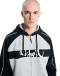 Operator Zip Hoodie in Light Grey Heather