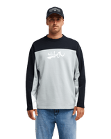 The Quiksilver Mens Factor Sweatshirt in Quarry