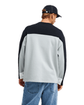 The Quiksilver Mens Factor Sweatshirt in Quarry