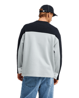 The Quiksilver Mens Factor Sweatshirt in Quarry