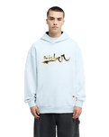 The Quiksilver Mens Vortex Hoodie in Light Grey Heather