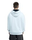 The Quiksilver Mens Vortex Hoodie in Light Grey Heather