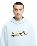 The Quiksilver Mens Vortex Hoodie in Light Grey Heather