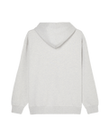 The Quiksilver Mens Vortex Hoodie in Light Grey Heather