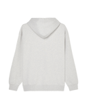 The Quiksilver Mens Vortex Hoodie in Light Grey Heather