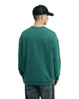 The Quiksilver Mens Disk Sweatshirt in Forest