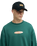 The Quiksilver Mens Disk Sweatshirt in Forest