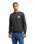 The Quiksilver Mens Vibes Sweatshirt in Tarmac
