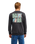 The Quiksilver Mens Vibes Sweatshirt in Tarmac