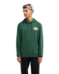 The Quiksilver Mens Surf Garage Hoodie in Forest